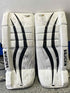 Vaughn V7 Goalie Pads 22+2" Wht/Blk-Sports Replay - Sports Excellence-Sports Replay - Sports Excellence