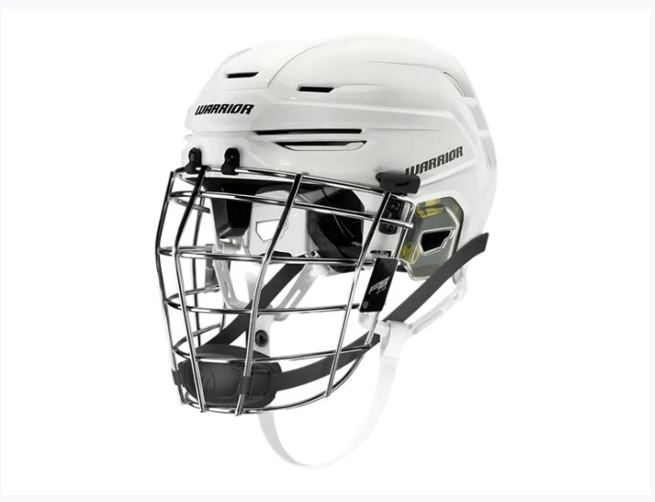 Warrior Fatboy Alpha Pro Box Lacrosse Helmet Combo-Warrior-Sports Replay - Sports Excellence