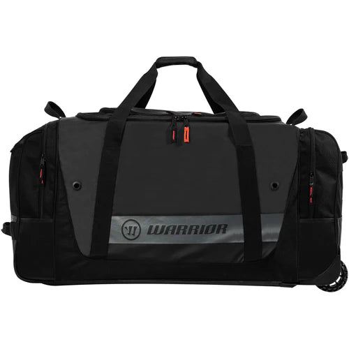 Warrior Q10 Cargo Roller Bag Black-Warrior-Sports Replay - Sports Excellence