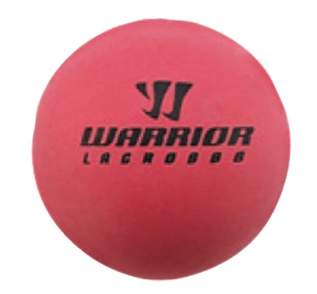 Warrior Soft Practice Lacrosse Ball Red-Warrior-Sports Replay - Sports Excellence