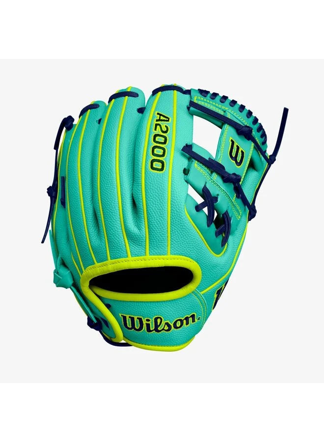 Wilson A2000 Pedroia Fit Dp15 W/Superskin 11.5" Baseball Glove Reg Rht Sea Foam/Optic-Wilson-Sports Replay - Sports Excellence