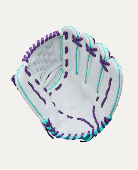 Wilson A500 Siren 12" 2-Pc Closed Web Fastpitch Glove-Wilson-Sports Replay - Sports Excellence