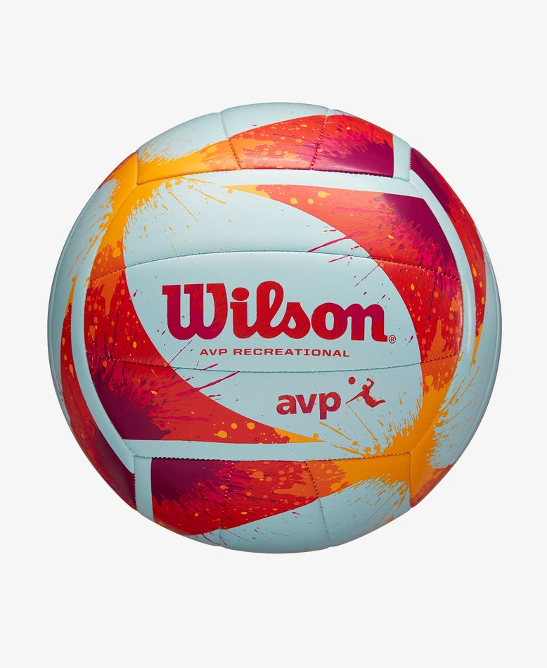 Wilson Avp Splatter Paint Volleyball-Wilson-Sports Replay - Sports Excellence
