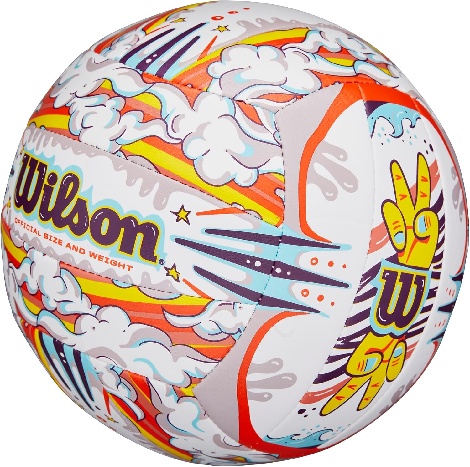 Wilson Grafitti Peace Volleyball-Wilson-Sports Replay - Sports Excellence