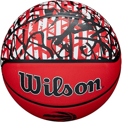 Wilson Nba Team Graffiti Toronto Raptors Basketball-Wilson-Sports Replay - Sports Excellence