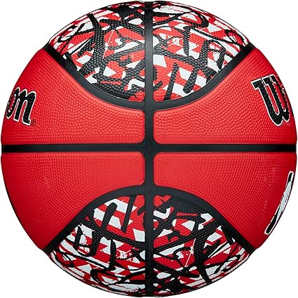 Wilson Nba Team Graffiti Toronto Raptors Basketball-Wilson-Sports Replay - Sports Excellence