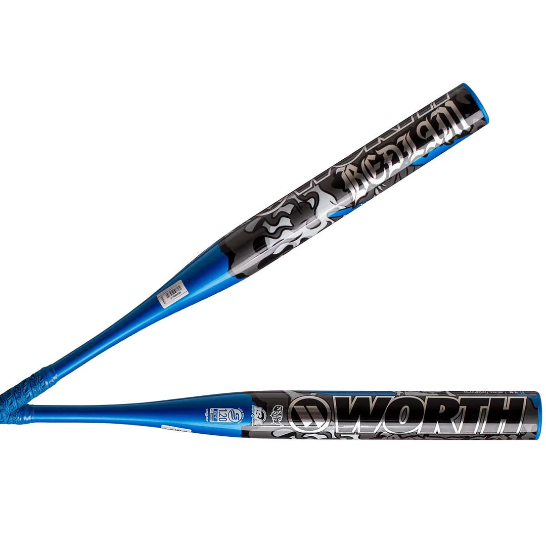 Worth Bedlam Xl Phil Matte 1 Pc 12.75" Slowpitch Bat 2025-Worth-Sports Replay - Sports Excellence