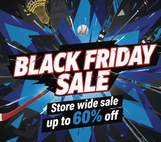 Black Friday Sale Banner - Blue Color Scheme