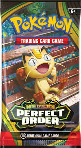 Pokemon Trading Card Game: Mega Evolution Perfect Order Booster Pack Each