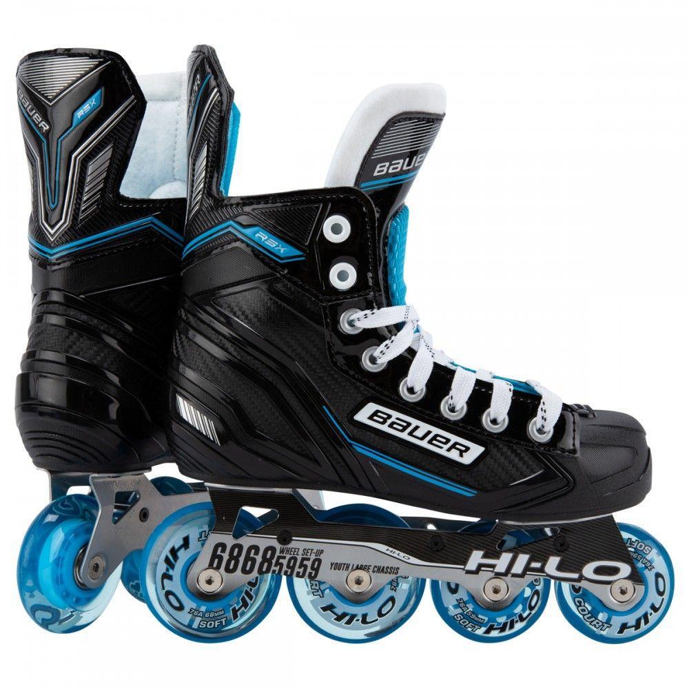 Bauer Rh Rsx Junior Inline Roller Hockey Skates-BAUER-Sports Replay - Sports Excellence