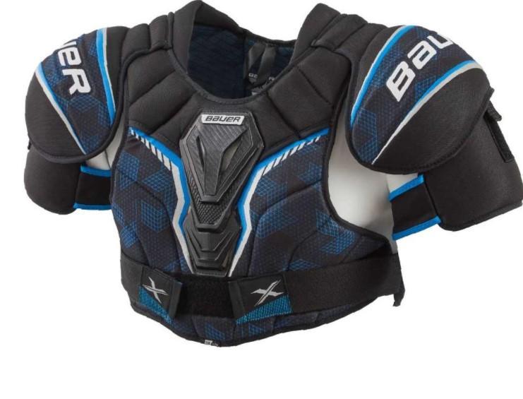 Bauer S21 X Intermediate Hockey Shoulder Pads-Bauer-Sports Replay - Sports Excellence