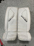 Bauer X900 Goalie Leg Pads Int Med Wht-Sports Replay - Sports Excellence-Sports Replay - Sports Excellence