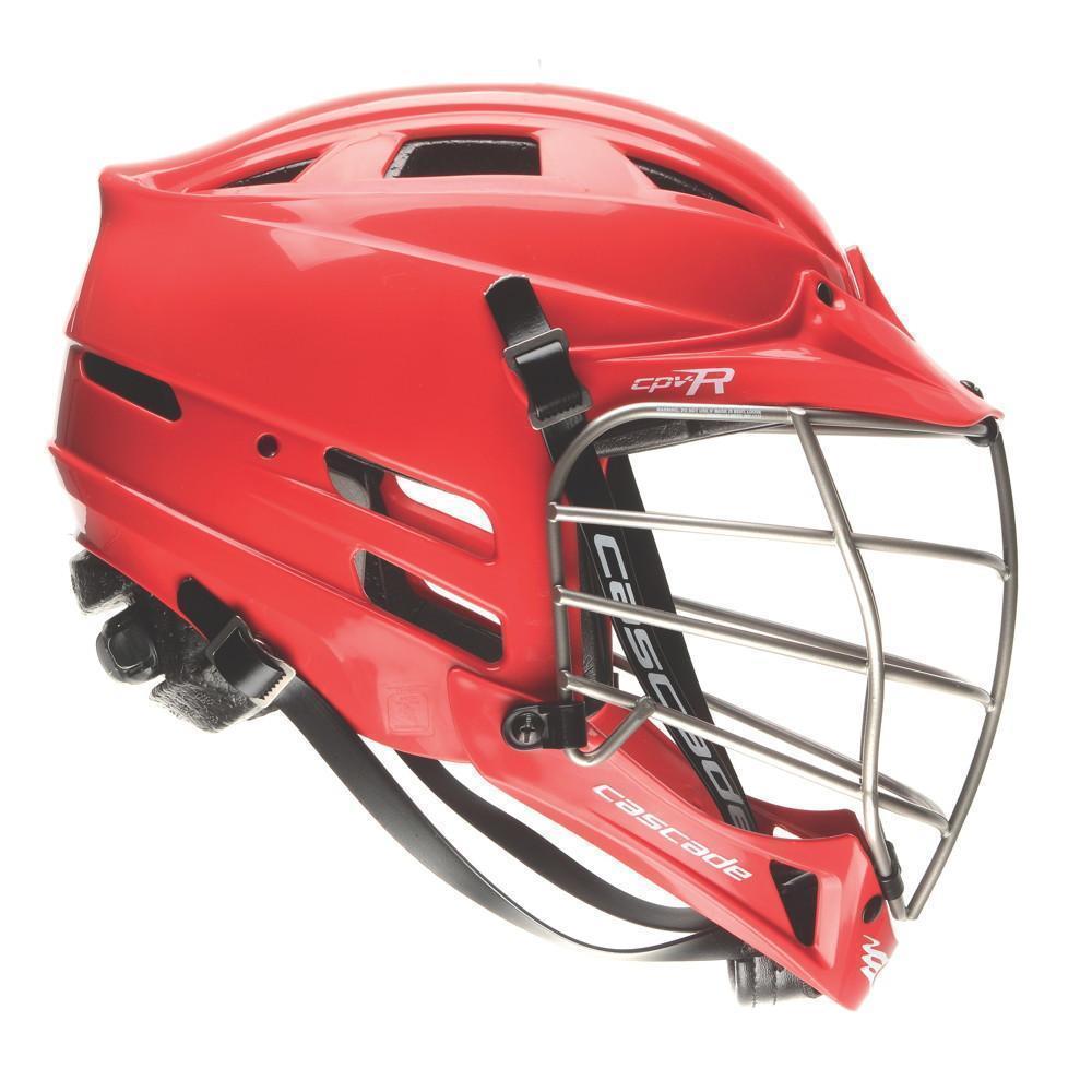 CASCADE CPV-RS SILVER STEEL LACROSSE HELMET-Cascade-Sports Replay - Sports Excellence