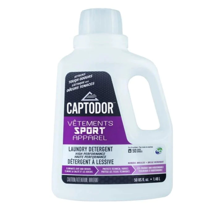 Captodor 1.48 L Hp Laundry Detergent Hi Effeciency 1.48 L / 50 Oz-Captodor-Sports Replay - Sports Excellence