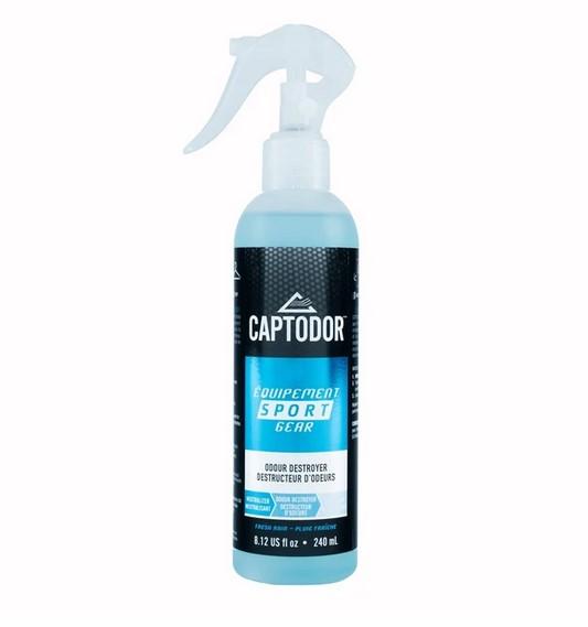 Captodor 240 Ml Gear Equipment Spray Fresh Rain 240 Ml / 8.12 Oz-Captodor-Sports Replay - Sports Excellence