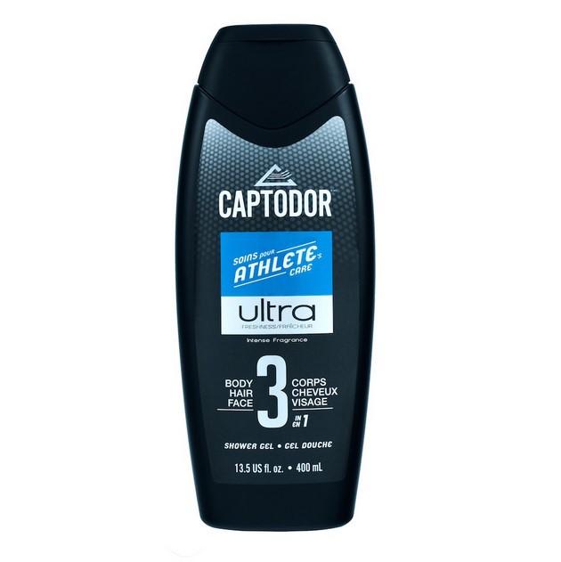 Captodor 400 Ml Athletes Care Shower Gel-CAPTODOR-Sports Replay - Sports Excellence