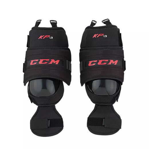 Ccm 1.9 Intermediate Goalie Knee Protectors-Ccm-Sports Replay - Sports Excellence