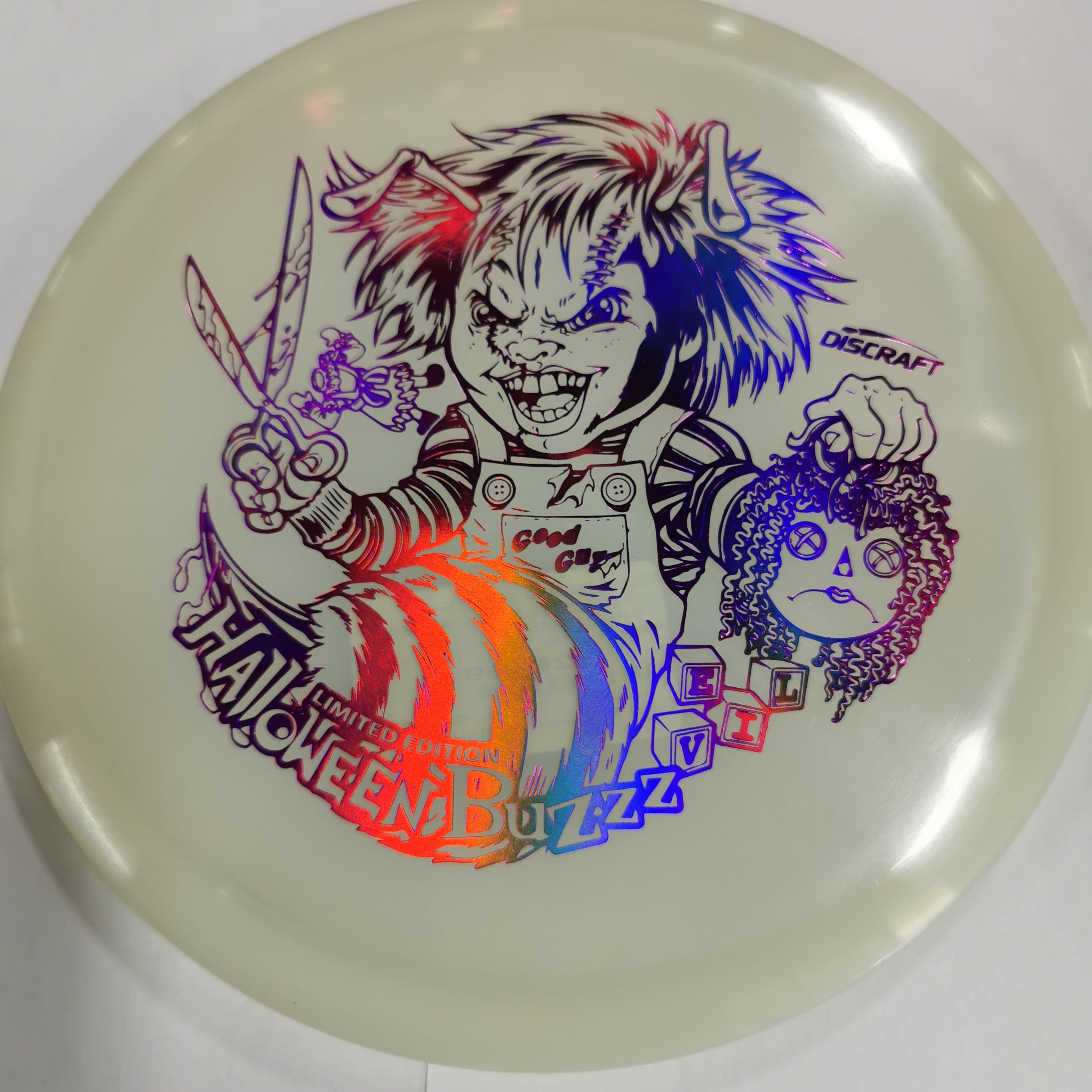 DISCRAFT LIMITED EDITION HALLOWEEN Z- NITE GLO BUZZZ-Sports Replay - Sports Excellence-Sports Replay - Sports Excellence