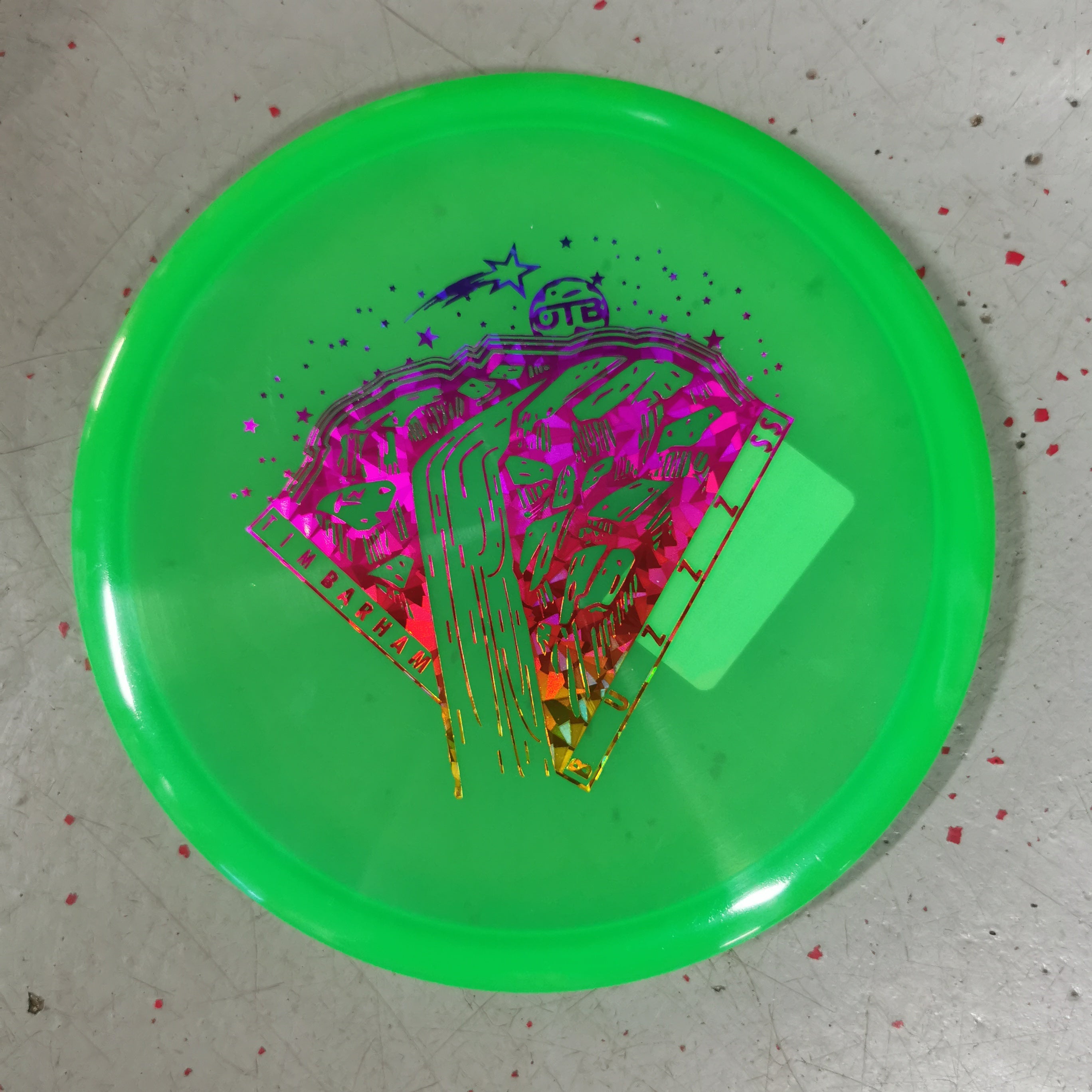 Discraft Z Glo T.Barham Buzzz Ss -Otb Stamp-Discraft-Sports Replay - Sports Excellence