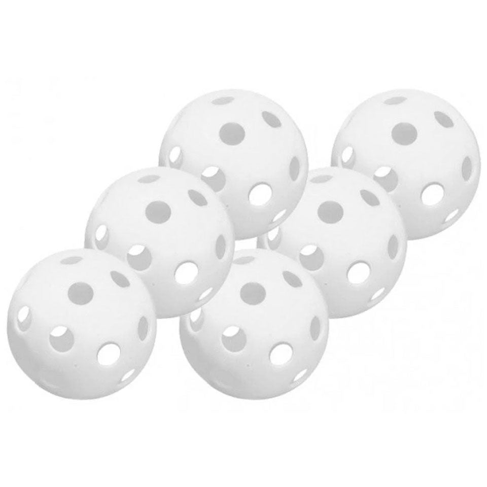 Easton 9" White Plastic Training Baseballs 6 Pack A162687-Easton-Sports Replay - Sports Excellence