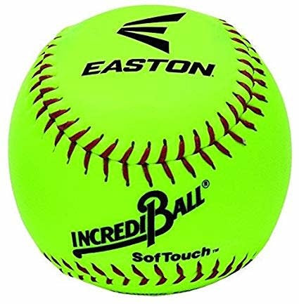 Easton Incredi-Ball 12" Neon Softtouch Softball Each-Easton-Sports Replay - Sports Excellence