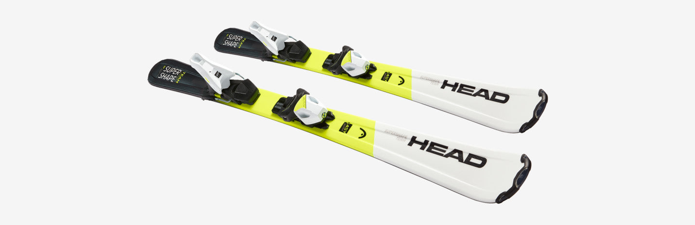 Head Supershape Team Easy Jrs Junior Skis W/ Jrs 4.5 Gw Bindings-Head-Sports Replay - Sports Excellence