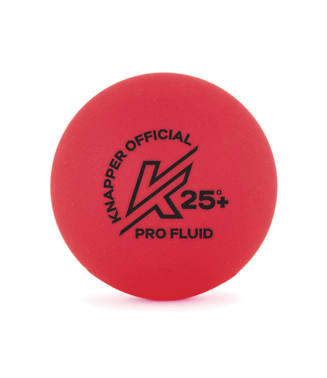 Knapper Ak Pro-Fluid Red Ball Hockey Ball Hot 25 Degree Celsius +-Knapper-Sports Replay - Sports Excellence