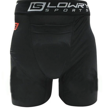 Lowry Girls Compression Jill Short W/Cup No Velcro Ln333G-Lowry-Sports Replay - Sports Excellence