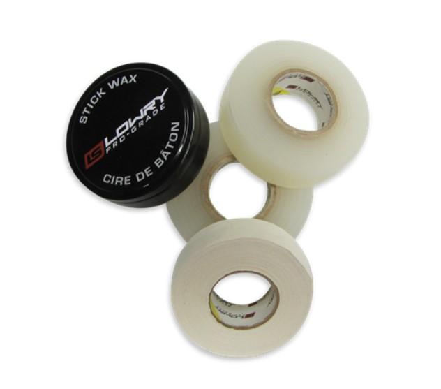 Lowry Tape Wax Pre-Pack (1 Roll Wh, 2 Roll Clear, 1 Wax) Twpp-05-Lowry-Sports Replay - Sports Excellence