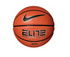 Nike Elite Tournament 8P Nfhs Basketball 07 Amber/Blk/Metsil-Nike-Sports Replay - Sports Excellence