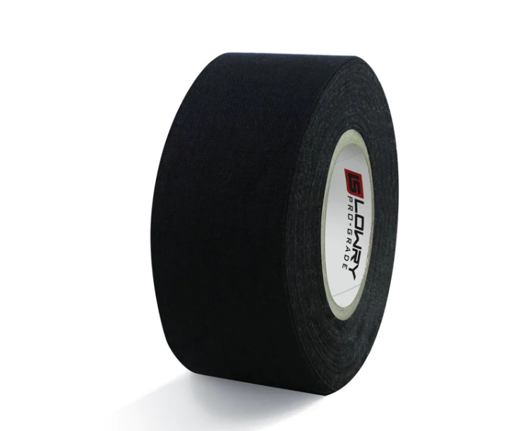 Pro Grade Black Hockey Tape 30Mmx12M 269-Lowry-Sports Replay - Sports Excellence