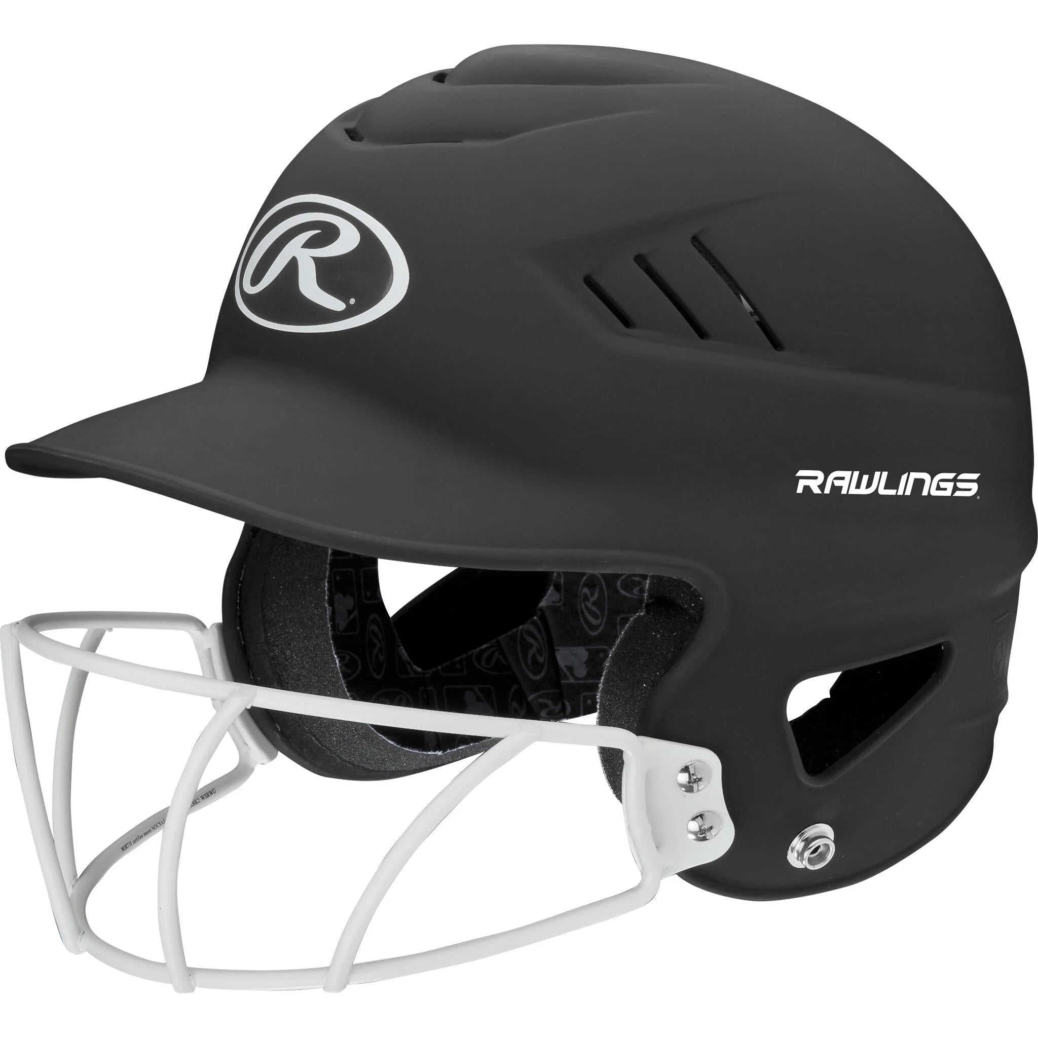 RAWLINGS COOLFLO HIGHLIGHTER BATTING HELMET W/CAGE-Rawlings-Sports Replay - Sports Excellence