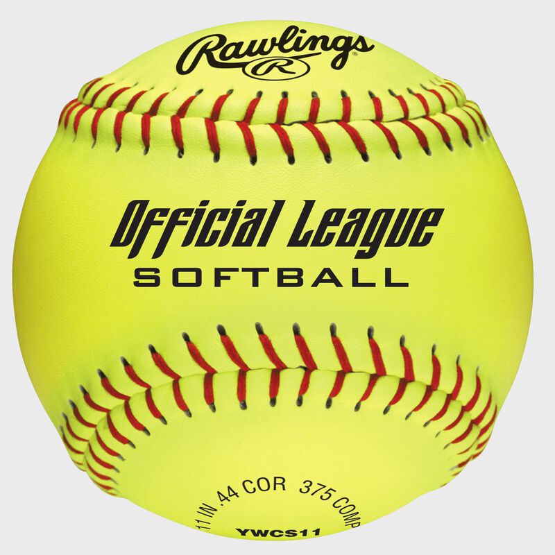 Rawlings Official League Recreational 11" Softballs 10 & Under-Rawlings-Sports Replay - Sports Excellence