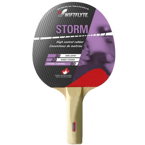 Swiftflyte Storm Table Tennis Racket Straight Handle-Swiftflyte-Sports Replay - Sports Excellence