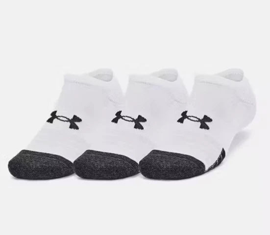 Under Armour Performance Tech Cushioned No Show Socks 3Pk-Sports Replay - Sports Excellence-Sports Replay - Sports Excellence