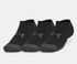 Under Armour Performance Tech Cusioned No Show Socks 3Pk-Sports Replay - Sports Excellence-Sports Replay - Sports Excellence