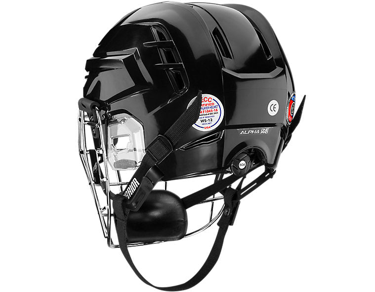 Warrior Fatboy Alpha One Pro Combo Lacrosse Helmet-Warrior-Sports Replay - Sports Excellence