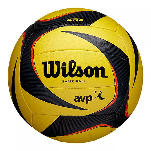 Wilson Avp Arx Official Volleyball Game Ball Optx Ylw/Blk-Wilson-Sports Replay - Sports Excellence