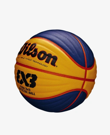 Wilson Fiba 3X3 Official Game Basketball Org/Pur/Red 3X3 Spec-Sports Replay - Sports Excellence-Sports Replay - Sports Excellence