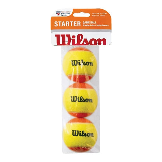 Wilson Starter Red Tennis Balls 3 Pack-Sports Replay - Sports Excellence-Sports Replay - Sports Excellence